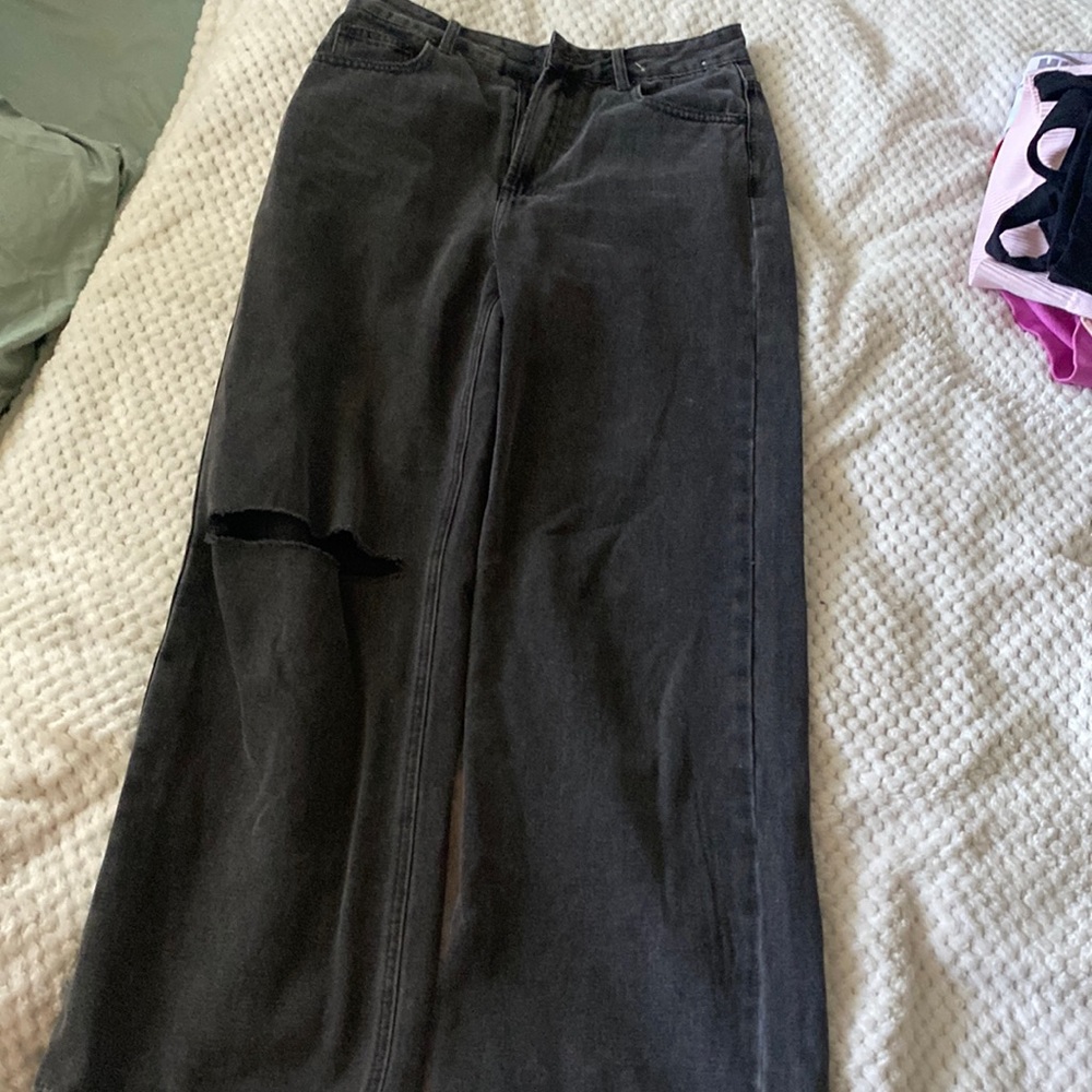 Black flair jeans - Picture 1 of 2